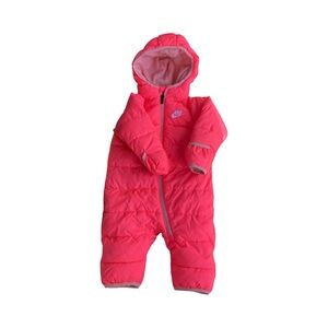 Nike Neon  Pink Baby  Snowsuit